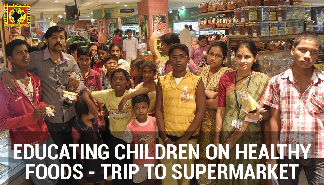 EDUCATING CHILDREN ON HEALTHY FOODS-TRIP TO SUPERMARKET